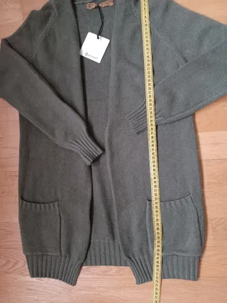 Cárdigan Mujer Talla S/M Verde Oliva