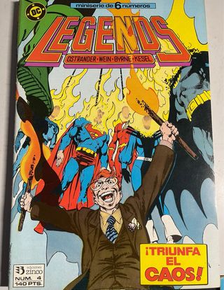 LEGENDS (Zinco) Conpleta Nº 1 al 6 DC 1ª Edición