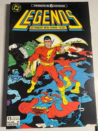LEGENDS (Zinco) Conpleta Nº 1 al 6 DC 1ª Edición