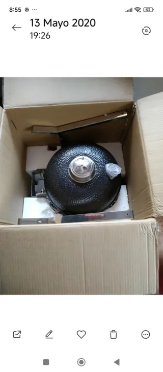 Barbacoa Kamado Cerámica Negra