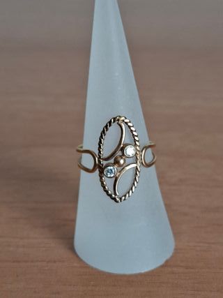 Anillo Goldfilled Circonitas