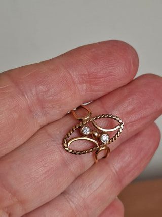 Anillo Goldfilled Circonitas