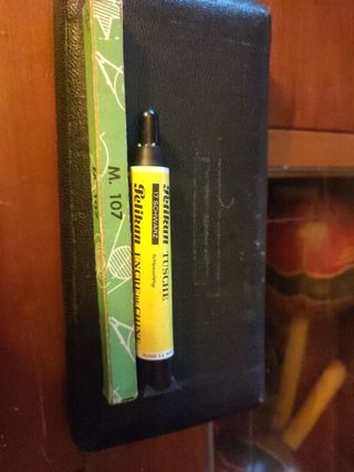 Compás Tiralíneas + M107 + Tinta Pelika