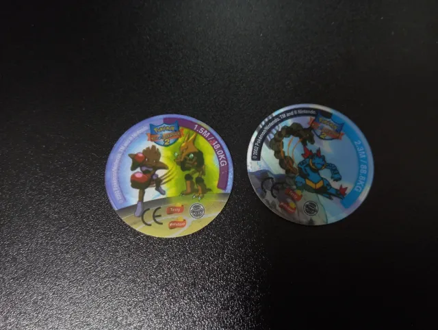 Tazos Pokémon Colección