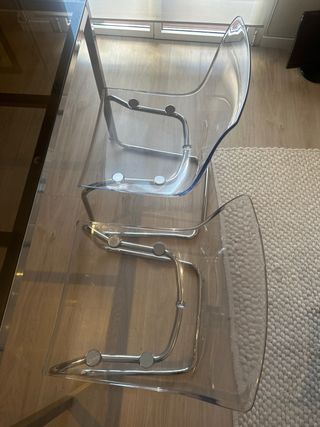 Tavolo in vetro e 4 sedie Tobías di Ikea