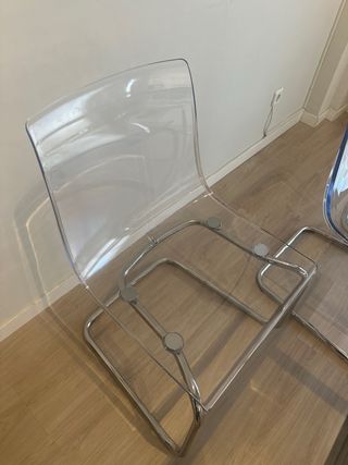 Tavolo in vetro e 4 sedie Tobías di Ikea