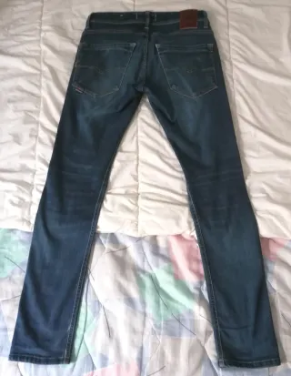 Pantalón vaquero slim elástico Talla 36. Salsa