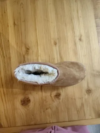 Botas de invierno forradas beige