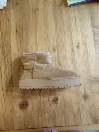 Botas de invierno forradas beige