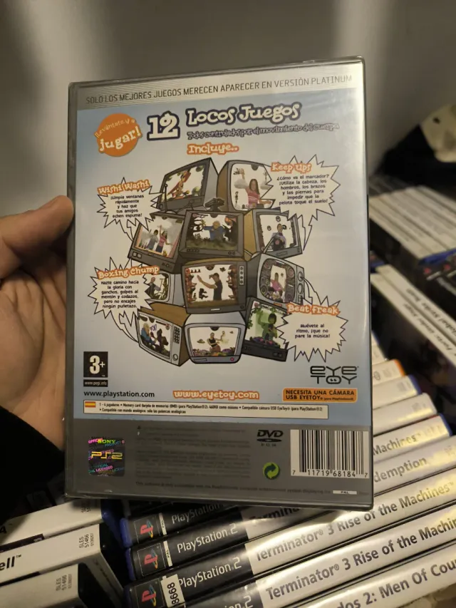 Eye Toy Play PS2 Precintado Platinum