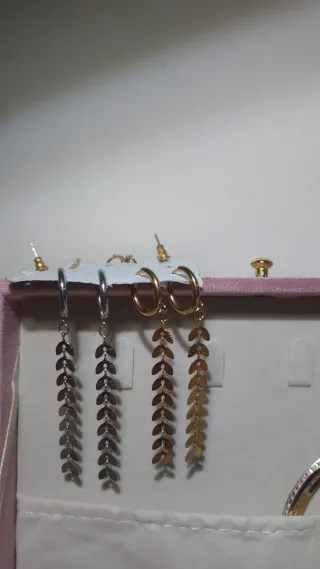 Pulseras,anillos y pendientes de acero garantizado
