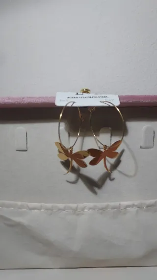 Pulseras,anillos y pendientes de acero garantizado