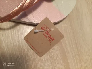 Havaianas rosas y blancas talla 42