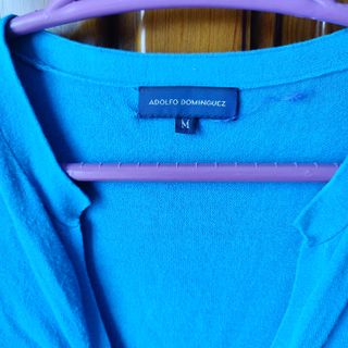 Jersey fino Adolfo Domínguez azul M