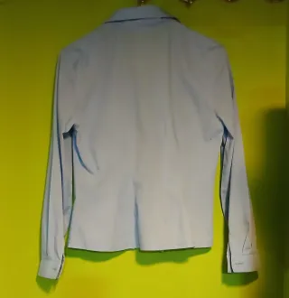 Camisa vintage mujer azul