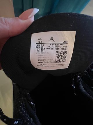 Jordan 13 Retro Negro