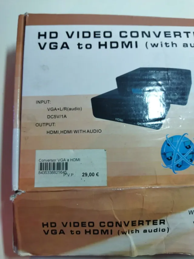 Convertidor de VGA a HDMI