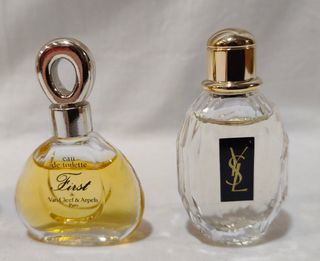 Seis Miniaturas de Perfumes