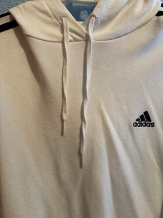 Sudadera Adidas Blanca Mujer