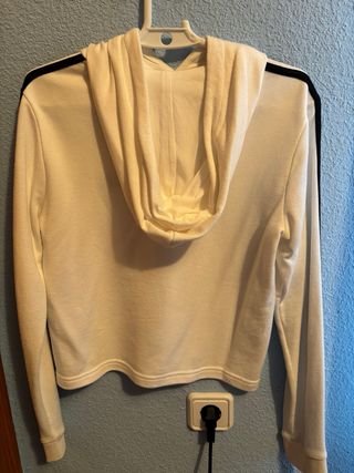 Sudadera Adidas Blanca Mujer