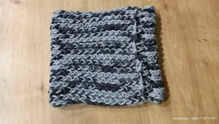 Cuello calentito tejido