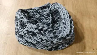 Cuello calentito tejido