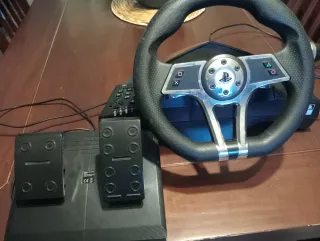 Volante PS4 con Pedales