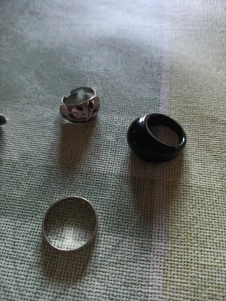 Lote 11 Anillos Vintage Ajustables 4 de plata