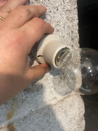 APPLIQUE PORTALAMPADA PORCELLANA VINTAGE