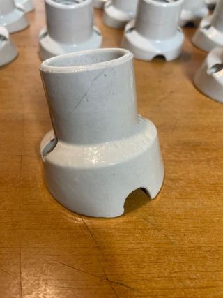 APPLIQUE PORTALAMPADA PORCELLANA VINTAGE