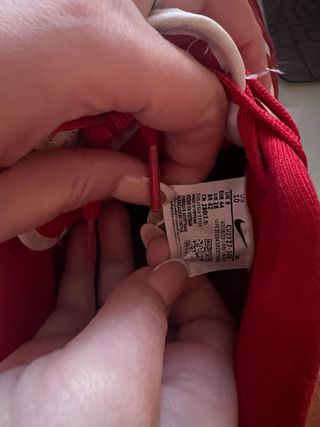 Nike Dunk Low Rojo y Blanco