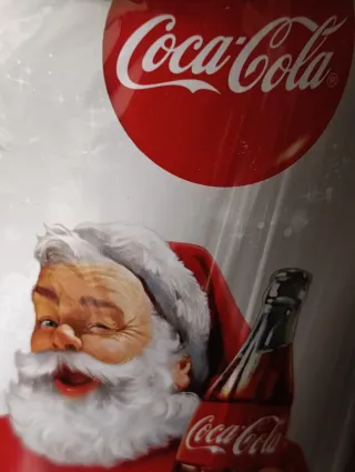 Barattolo Coca Cola Natale Babbo Natale