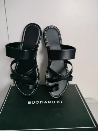 Sandalias Verano Mujer Negras