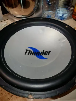 Subwoofer Thunder Phonocar 12 Nero/Argento