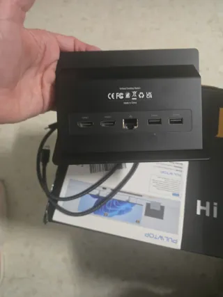 Estación Acoplamiento USB C 11 en 1 PULWTOP