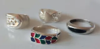 Anillos de Plata de Ley