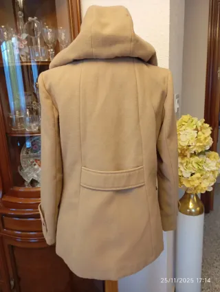 Trenca forrada beige