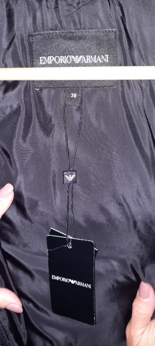 Casaco Emporio Armani Preto