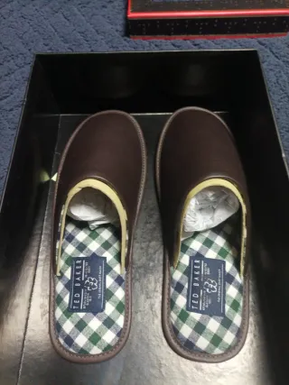 Zapatillas Casa Ted Baker Chico Marrón( Última Ofe