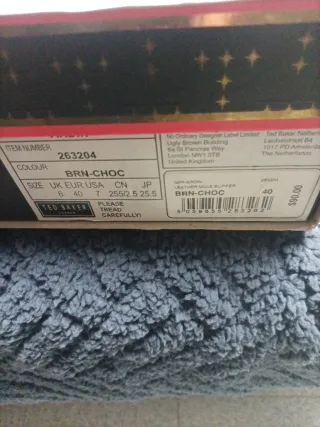 Zapatillas Casa Ted Baker Chico Marrón( Última Ofe