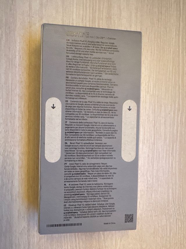 Google Pixel 10 Preto