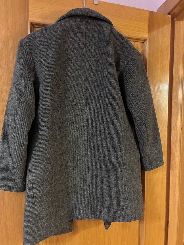 Abrigo gris 3/4 Kiabi