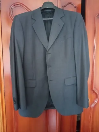 Americana Hombre Gris