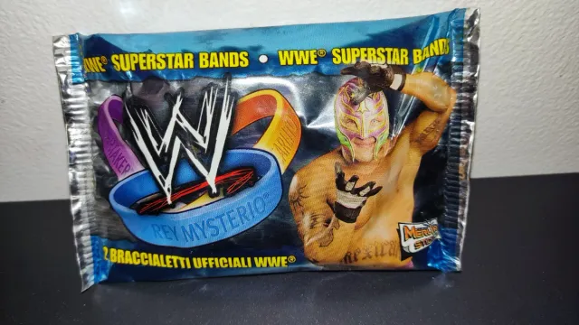 Bracciali ufficiali WWE vintage anni 2000