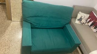 Sofá 1 plaza cómodo, buen estado