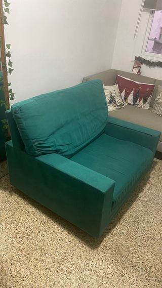 Sofá 1 plaza cómodo, buen estado