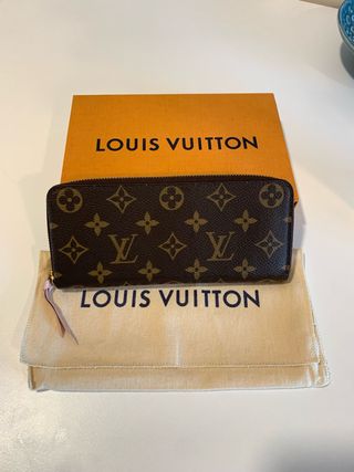 Cartera Louis Vuitton Clémence Marrón