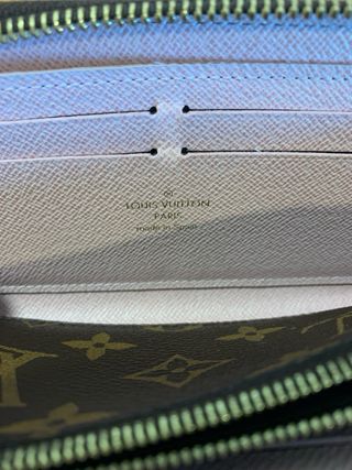 Cartera Louis Vuitton Clémence Marrón