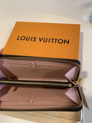 Cartera Louis Vuitton Clémence Marrón