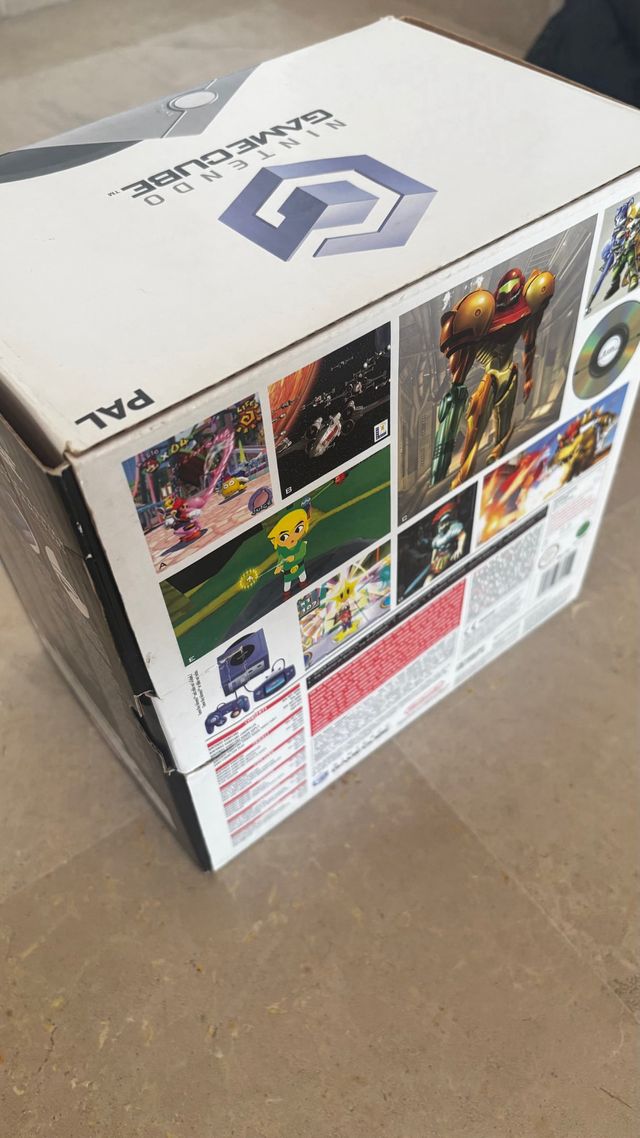 Nintendo GameCube + Caixa + Jogo Zelda